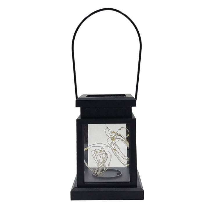 Solar LED Starry Wind Lantern Festival Decoration Retro Copper Wire String Light - LYDARZ