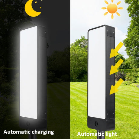 TS-G6704 Solar Dual-Color Temperature Ground Plug House Number Lawn Light - LYDARZ