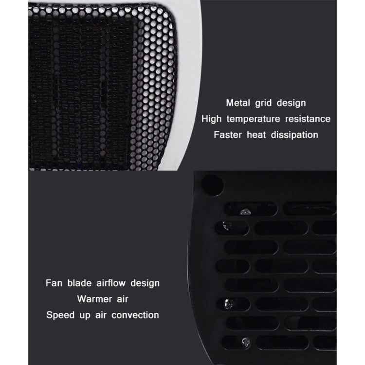 Household Multifunctional Intelligent Temperature Control Small Heater, Specification:, EU Plug, US Plug, UK Plug