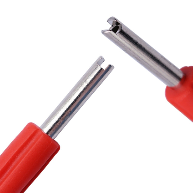 20 PCS Valve Core Wrench Key Car Air Conditioning Wheel Tire Air Mouth Dual-Use Switch Tool - LYDARZ