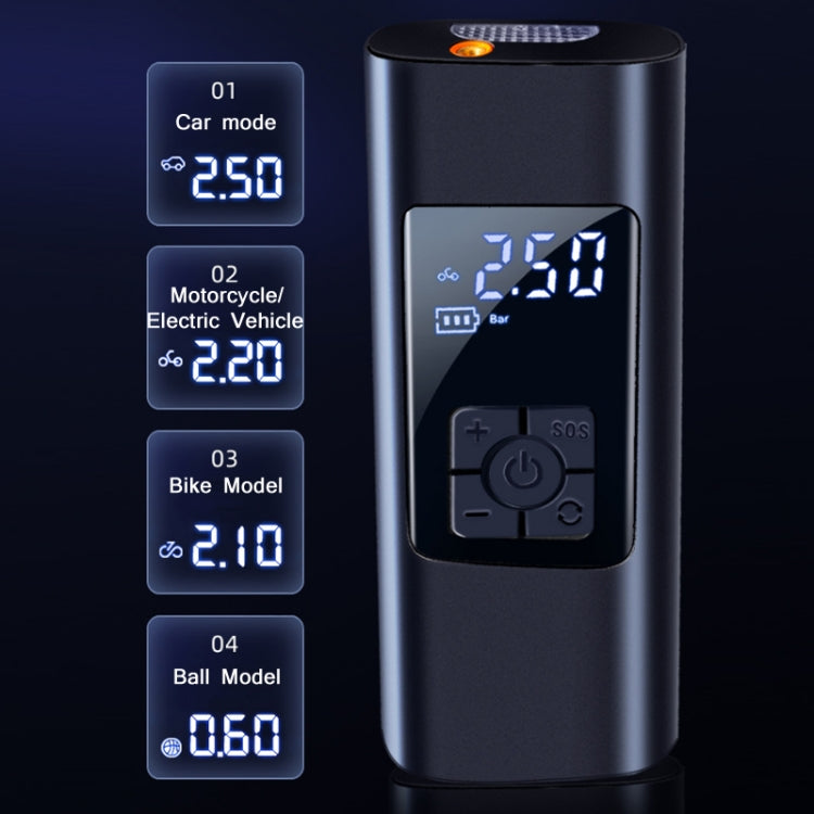 Car Portable Air Pump - Digital Display Electric Tire Inflator