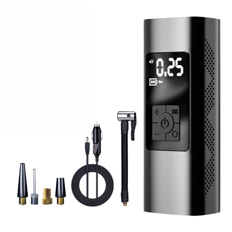 Car Portable Air Pump - Digital Display Electric Tire Inflator