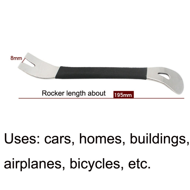 Car Stainless Ateel Audio Navigation Door Panel Crowbar - LYDARZ