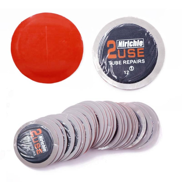 Parche reparador de neumáticos Nirichie - Película de parche frío para reparación de neumáticos de automóvil, redonda, de 60 mm