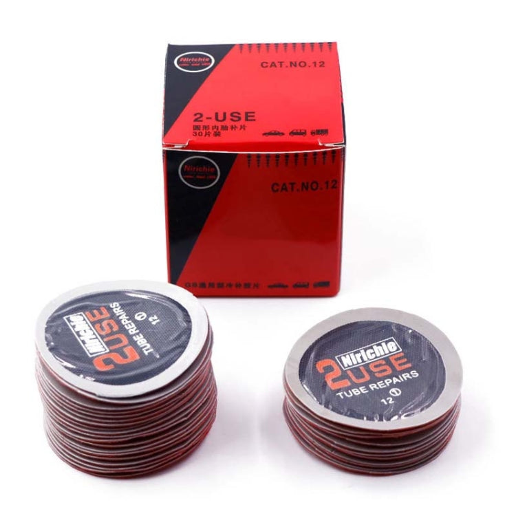 Nirichie 60mm Round Car Tire Repair Patch Tire Repair Cold Patch Film - LYDARZ
