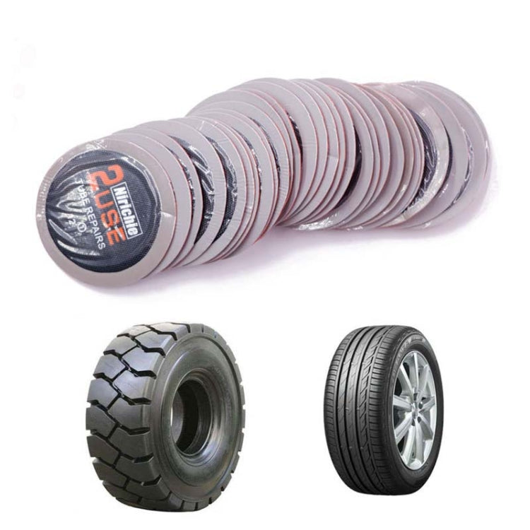 Parche reparador de neumáticos Nirichie - Película de parche frío para reparación de neumáticos de automóvil, redonda, de 60 mm