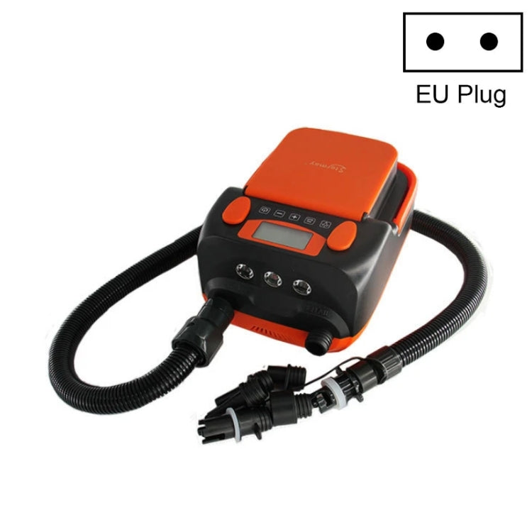 Bomba de aire para tabla de paddle surf STERMAY con pantalla LCD de 16 PSI para un inflado rápido