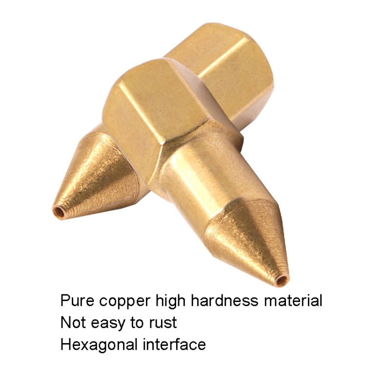50 PCS Butter Machine Head Copper Universal Steel Tip Pneumatic Oil Grease Nipple - LYDARZ