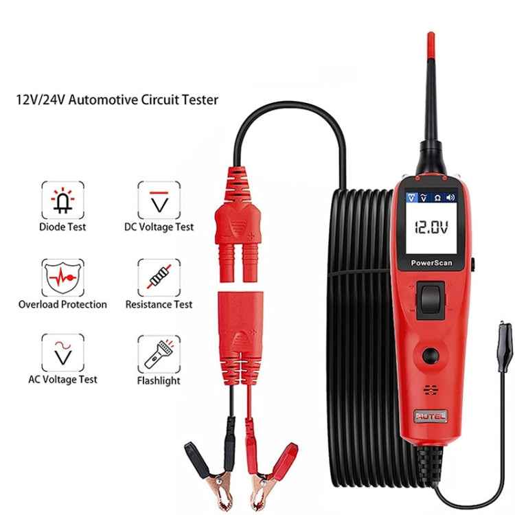 AUTEL PS100 Automotive Circuit Tester Automotive System Diagnostic Tool, Automotive Circuit Tester