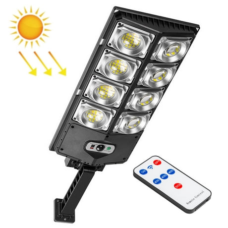 E-SMARTER LED Strong Light Dual Row Road Light Solar Garden Sensor Light - LYDARZ