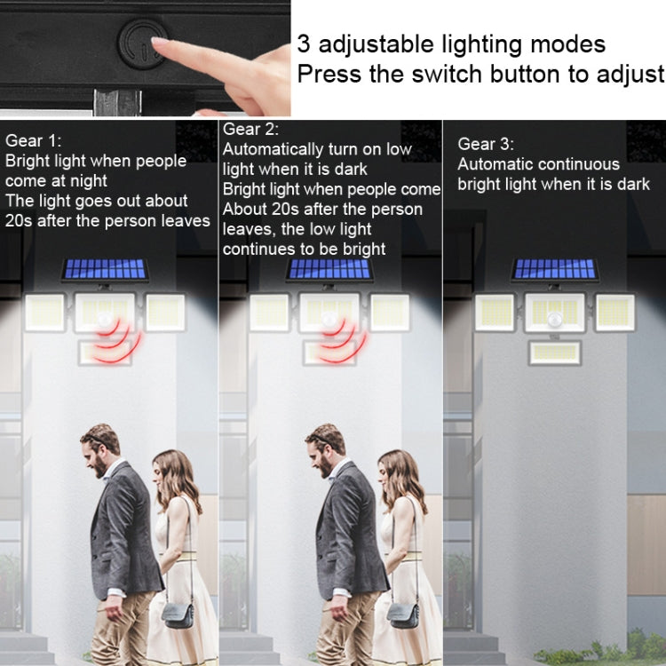 TY12101 Solar Home Wall Light Human Induction Garage Street Lamp Outdoor Courtyard Light - LYDARZ