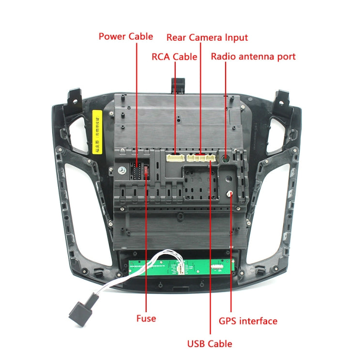 Para Ford Focus 9.7 pulgadas Android WiFi Car Integrated Machine, Estilo:, Estándar, Estándar + 4 cámaras de luz, Estándar + 8 cámaras de luz, Estándar + 12 cámaras de luz