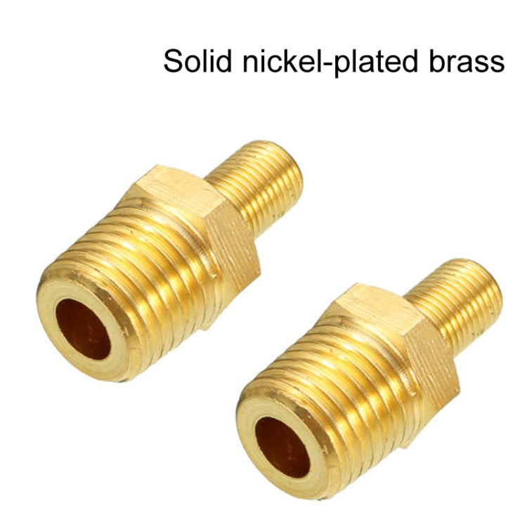 Threaded Nozzles Solid Nickel-Plated Brass Fuel Tank Filling Valve For Air Compressor - LYDARZ