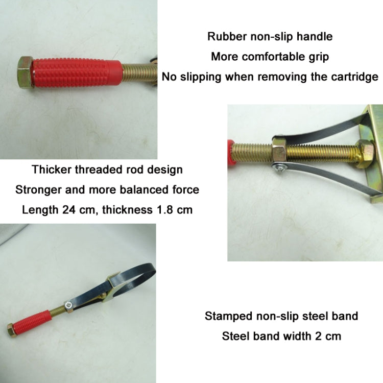 Oil Filter Wrench Adjustable Steel Strap Oil Removal Tool - LYDARZ