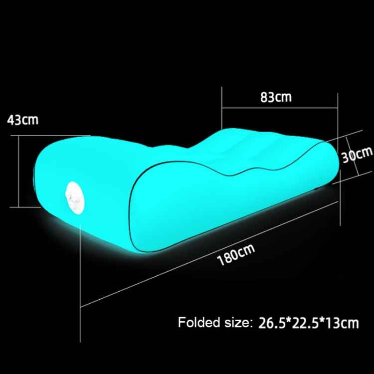 Outdoor Inflatable Sofa - Portable One-Touch Automatic Foldable Seat for Camping, Beach, and Outdoor Use