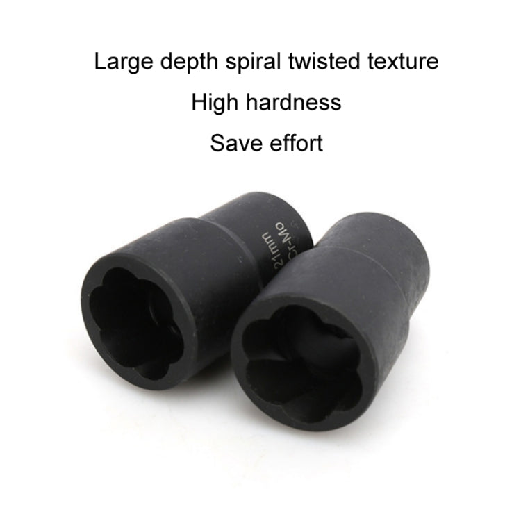 Car Tire Removal Socket Wrench Set - 4 in 1 Non-slip Damaged Nut Removal Tool