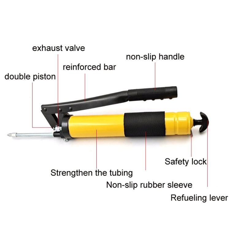 Heavy-duty Hand Pressure Grease Gun Auto Repair Machinery Repair Parts - LYDARZ