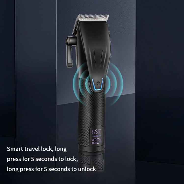 Men Electric Haircutting Tools Set Sculpting Electric Clipper, LM-2027 2 In 1 (Black), LM-2027 2 In 1 (Gold)