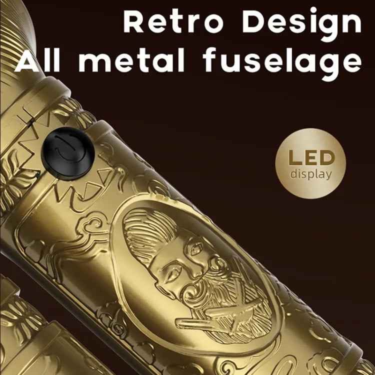 6 In 1 Men Multi-Functional Clipper Metal Body Hair Cutting, 697 6 In 1 (Bronze), 697 6 In 1 (Silver Gray)