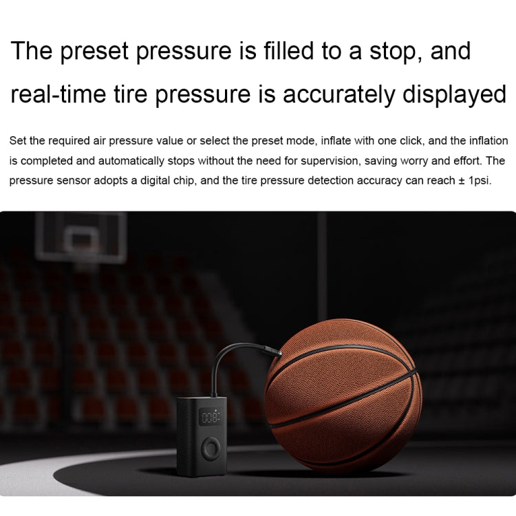Xiaomi Mijia Portable Universal Car Air Pump Bicycle Tire Pump Electric Air Compressor - LYDARZ