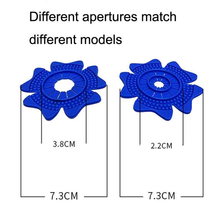 4sets Car Universal Wiper Hole Protective Cover PVC Dustproof Snowproof Wiper Pad