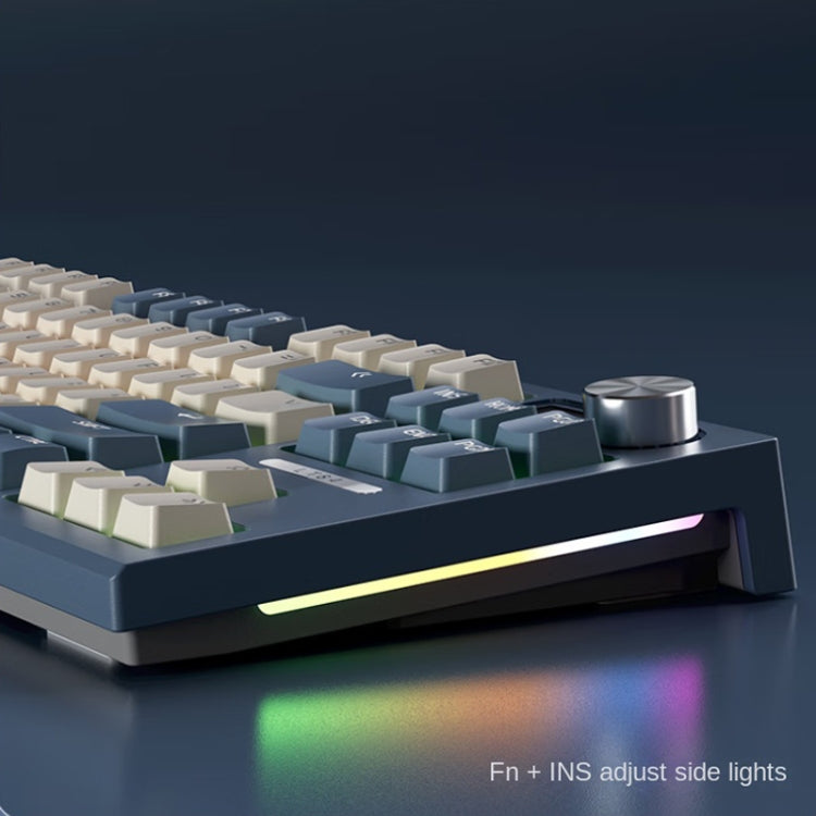 Teclado mecánico LANGTU LT84 con cable y eje verde y blanco: experiencia de juego mejorada