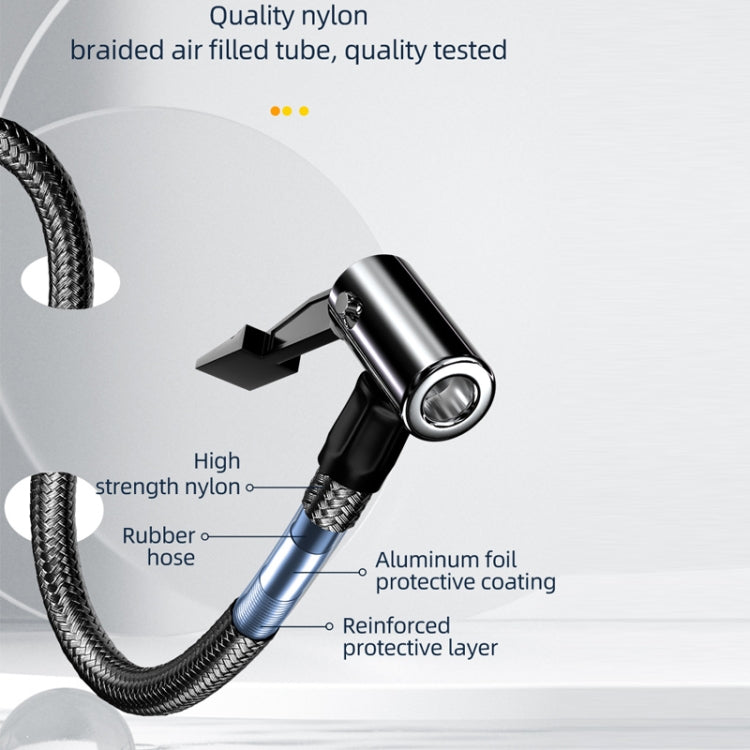 Car Wireless Inflatable Pump Electric Car Tyre 12V High Power Inflator - LYDARZ