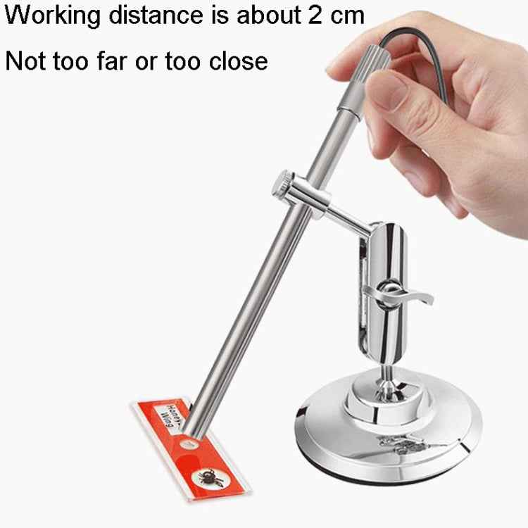 Teslong MS100 USB Microscope – 200X Magnification, Adjustable Focus, Phone & PCv