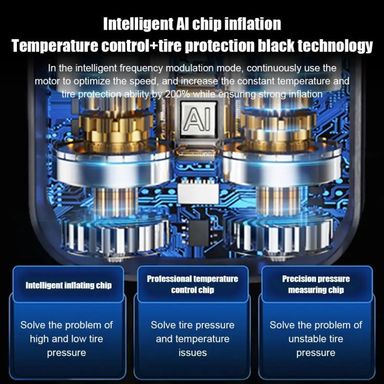 Car Portable Electric Tire Inflator Pump, Wired, Wireless Standard