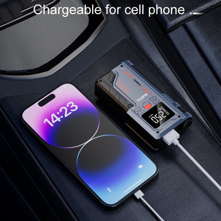 SUITU ST-9631 8pcs /Set Portable Outdoor Car Battery Emergency Start Power Car Inflatable Pump - LYDARZ