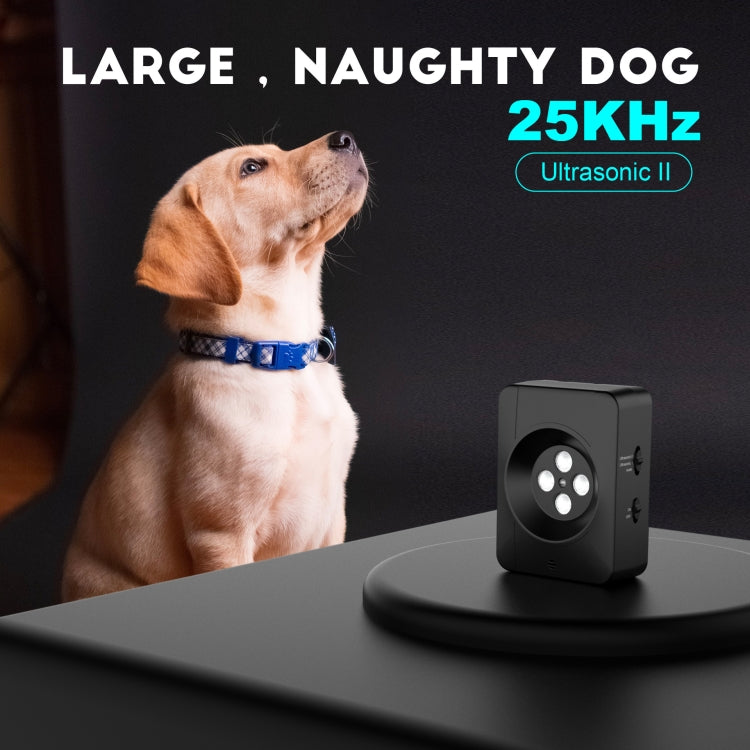 Dispositivo antiladridos para perros de 4 cabezales: entrenador ultrasónico antiladridos ajustable de 3 niveles