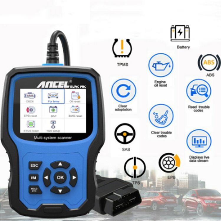 ANCEL BM700 Diagnostic Scanner for BMW & MINI with Service Reset