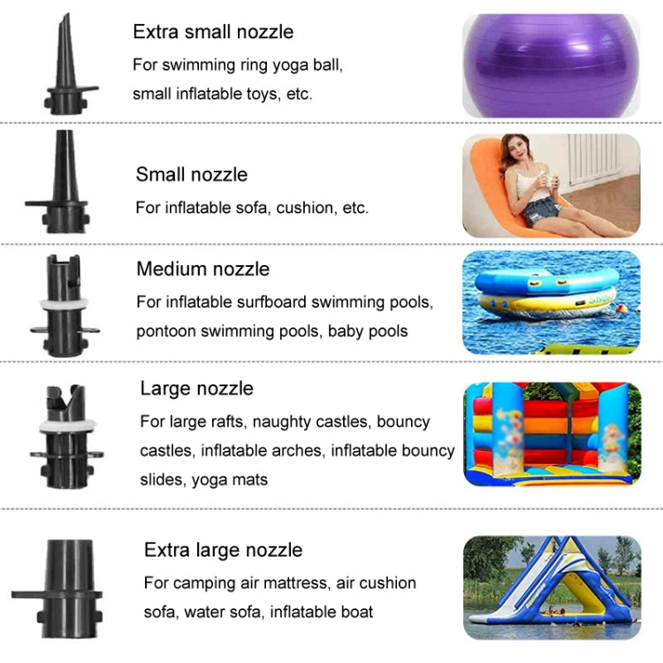 Electric Air Pump Household Inflatable Pump 600W High Power Electric Inflator - LYDARZ