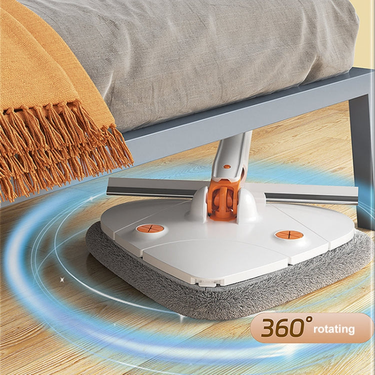 C-43 1.3m Telescopic Triangle Mop Scraper Bar Self-Twisting Household Cleaning Tool