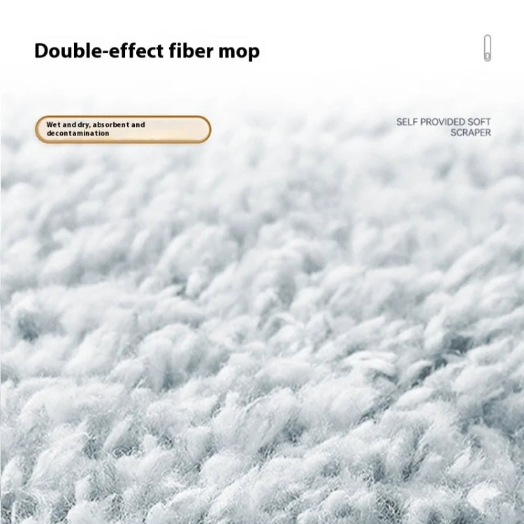 C-43 1.3m Telescopic Triangle Mop Scraper Bar Self-Twisting Household Cleaning Tool