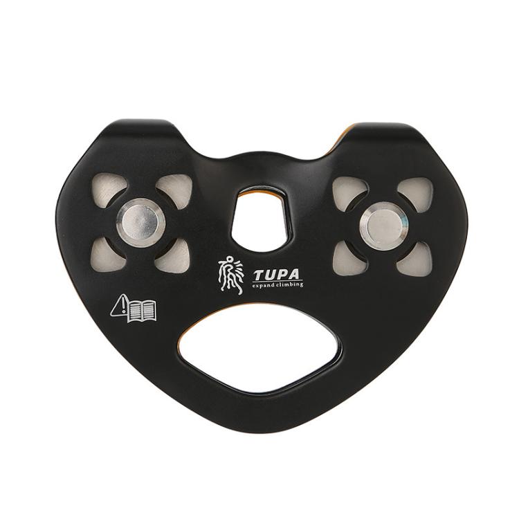 XINDA TP-Q9720 Heart Shape Ropeway Pulley for Outdoor Jungle Development - Double Axle Design