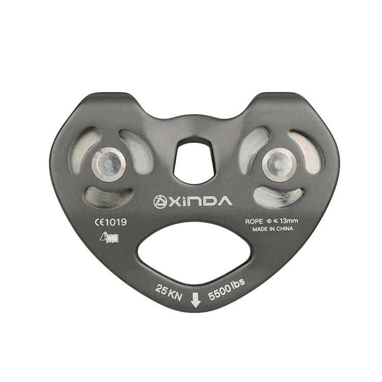 XINDA XD-Q9676 Outdoor Slip Rope Pulley for Double Axle Transportation