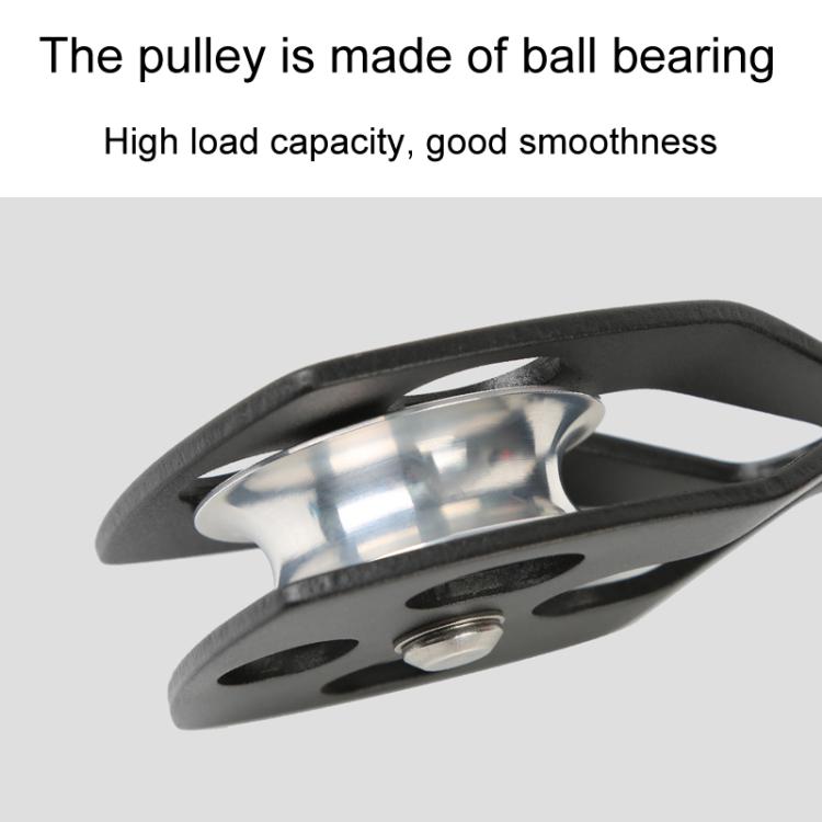 XINDA XD-8611 Outdoor Mountaineering Rescue Speedway Expansion Lifting Big Pulley With Bearing - LYDARZ