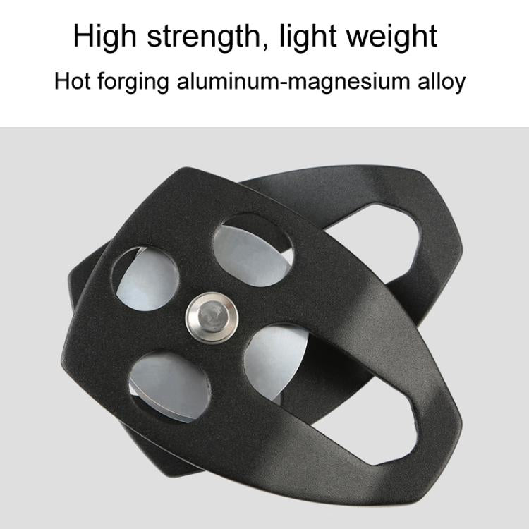 XINDA XD-8611 Outdoor Mountaineering Rescue Speedway Expansion Lifting Big Pulley With Bearing - LYDARZ