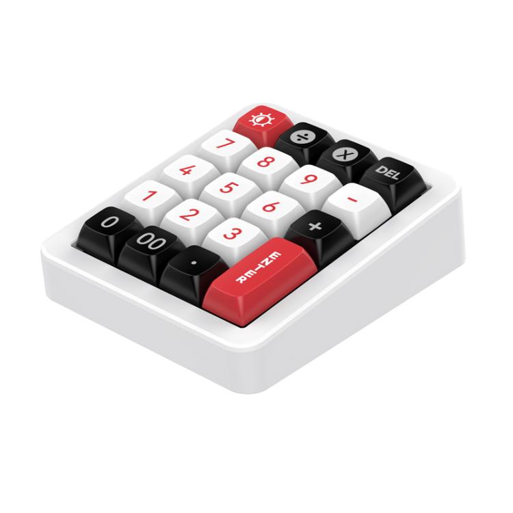 MKESPN K812 GASKET Aluminiumlegierung RGB Hot-Swap-fähige, individuell kabelgebundene, mechanische Mini-Gaming-Tastatur