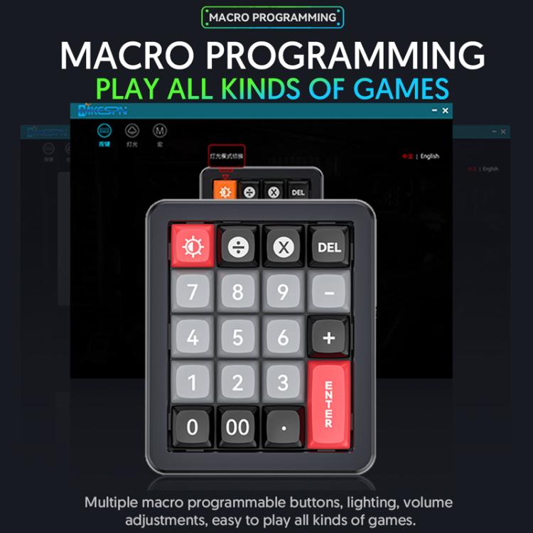 MKESPN K812 GASKET Aluminiumlegierung RGB Hot-Swap-fähige, individuell kabelgebundene, mechanische Mini-Gaming-Tastatur