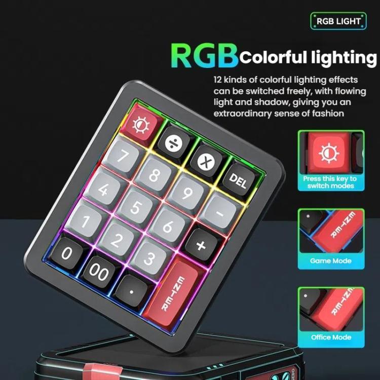Teclado mecánico para juegos MKESPN K812 GASKET de aleación de aluminio RGB con intercambio en caliente - Diseño mini con cable personalizado