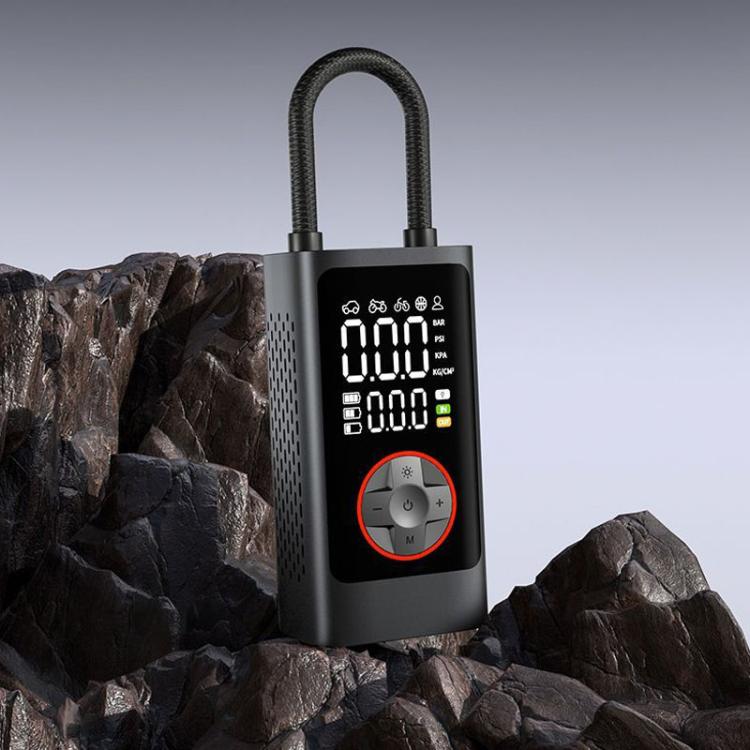 ATJ-004 Smart Wireless Digital Display Portable Car Tire Pump Multi-Function Inflator - LYDARZ