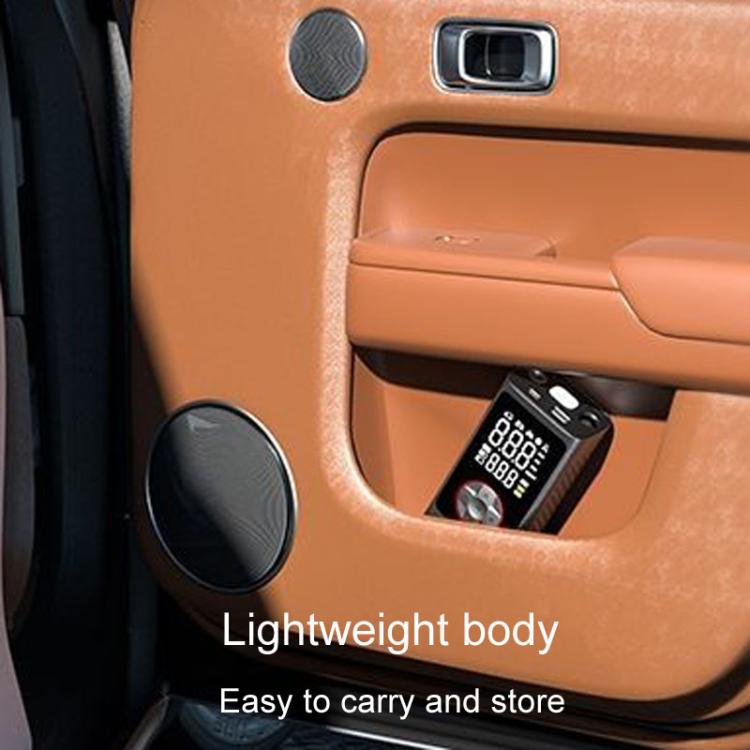 ATJ-004 Smart Wireless Digital Display Portable Car Tire Pump Multi-Function Inflator - LYDARZ