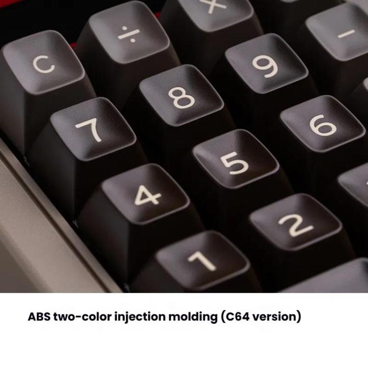 8BitDo Retro18 Mechanical Keyboard - Tri-mode Connection for Computer Gaming