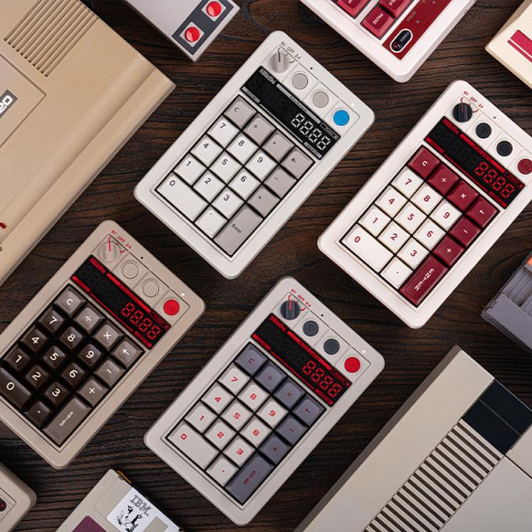 8BitDo Retro18 Tri-Mode-Verbindung Computer Mechanische Zifferntastatur Zähler 2 in 1