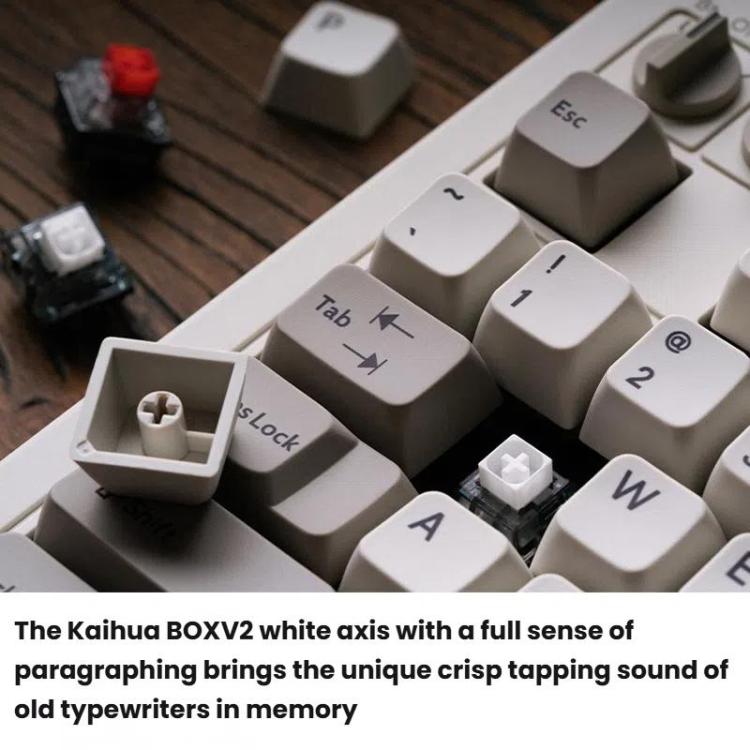 8BitDo Retro87 M Mechanical Keyboard Vintage Wireless Bluetooth / 2.4G / Wired Triple Mode Connection Keyboard - LYDARZ