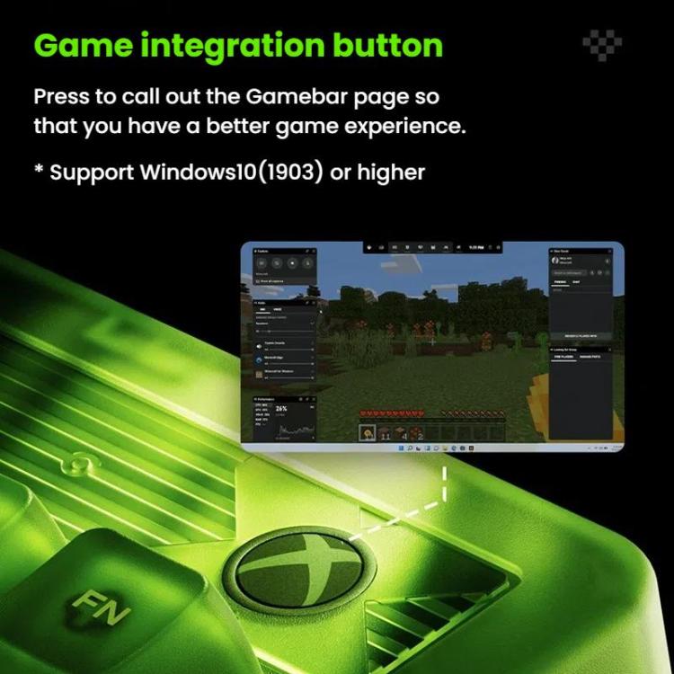 8BitDo Retro87 Mechanical Keyboard Retro RGB Lighting Green Transparent Keyboard With Large Keys - LYDARZ