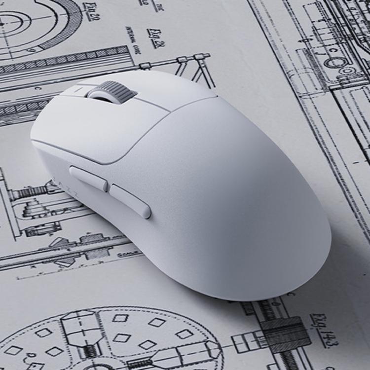 Ajazz AJ199 MAX Wireless 2.4GHz Wired BT Tri-Mode Mouse PAW3395 Lightweight Gaming Mouse - LYDARZ