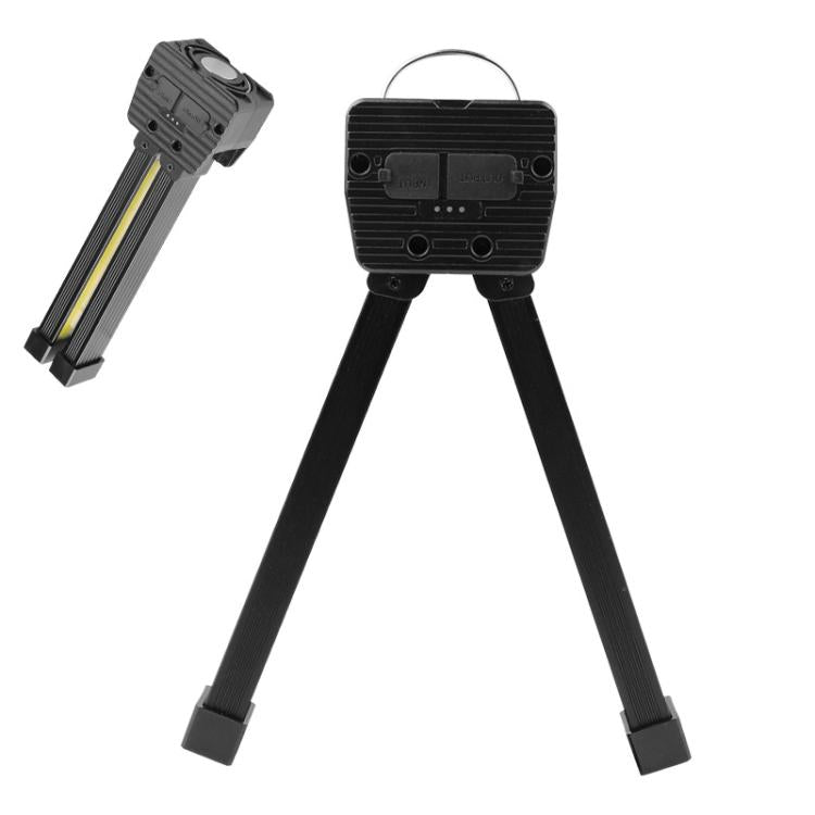 Double-Sided COB Work Light with 90-Degree Folding Design, Magnet, and Hook for Maintenance